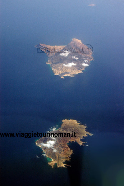 Isole Hallanyat Oceano Indiano Oman
